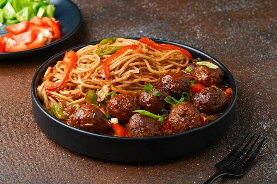 Manchurian Noodles: A Popular Indo-Chinese Favorite